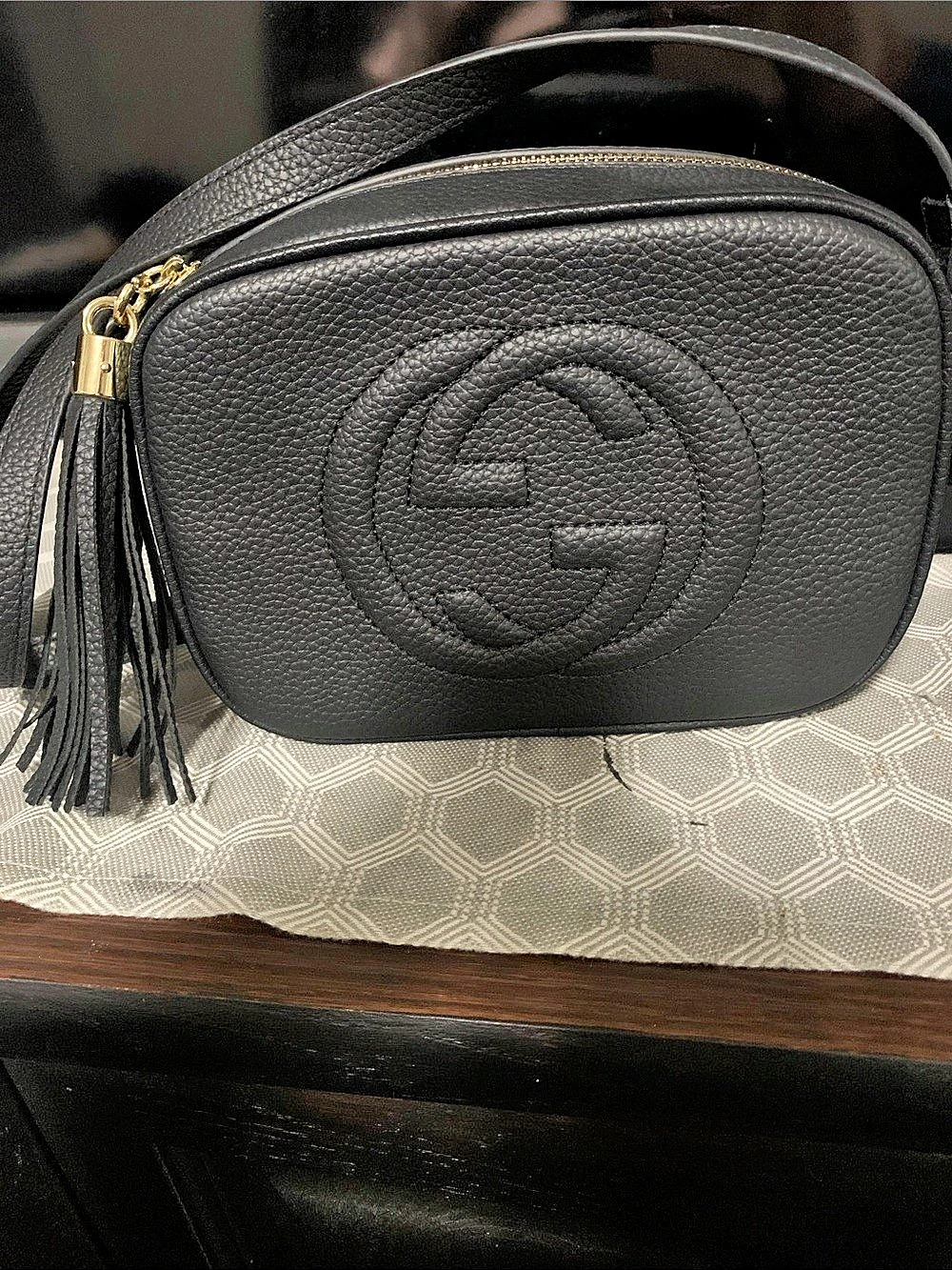 Black Soho Disco Bag Crossbody